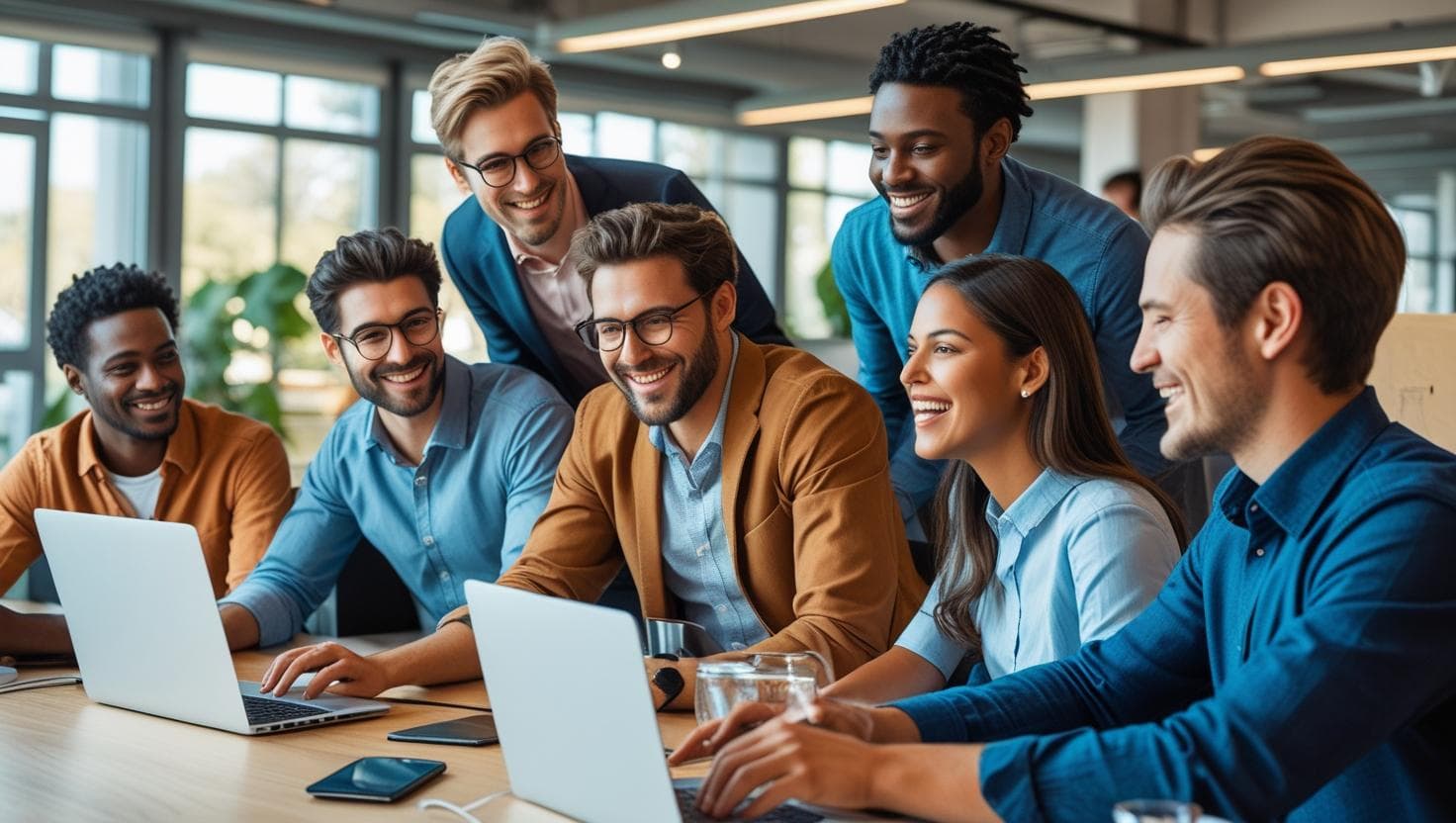Edvenswa Team in Office